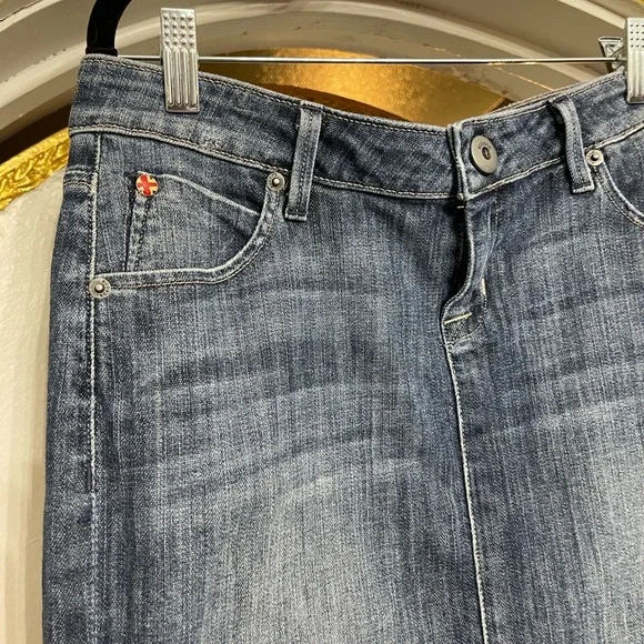 Hudson Denim Mini Skirt Size 28 / Small - Picture 3 of 9